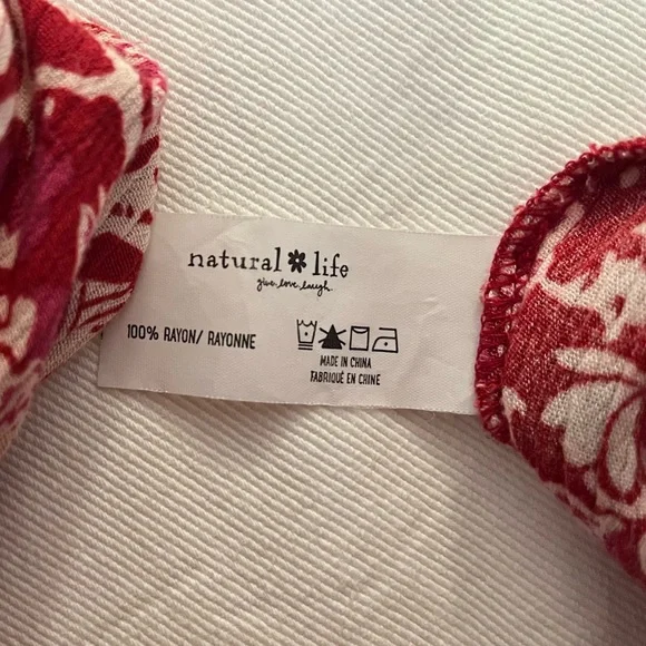 NATURAL LIFE Havana Nights Floral Gauze Tiered Maxi Dress - Picture 7 of 7